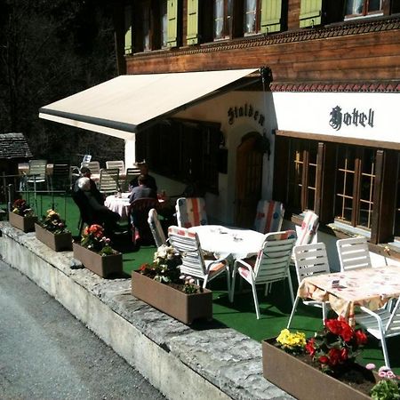 Hotel Stalden Lutschental Exterior foto
